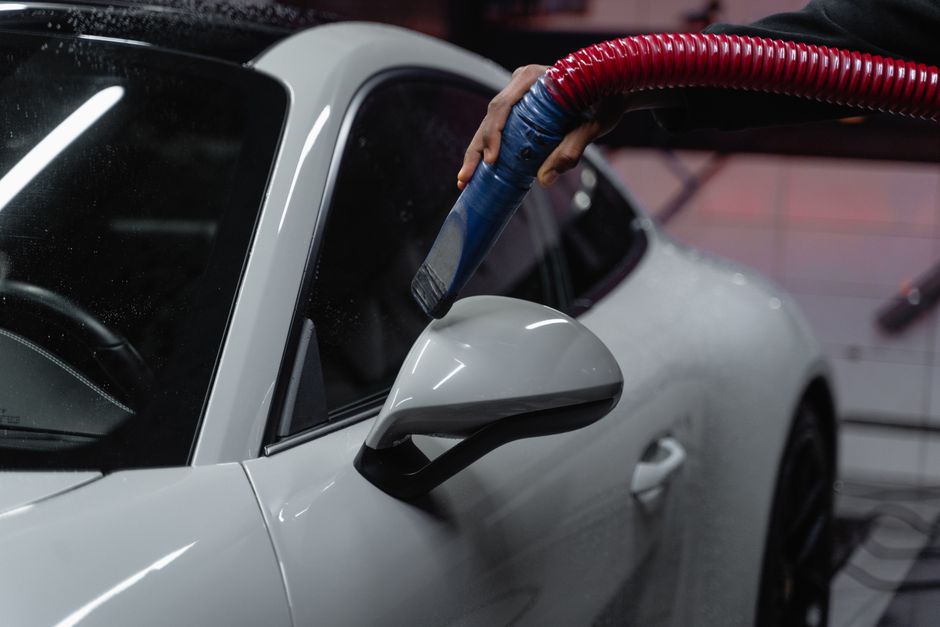 Expert-level detailing of luxury vehicle exterior