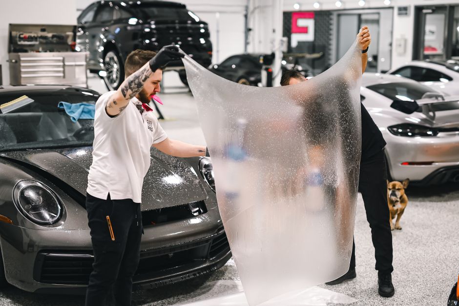 Premium paint protection film (PPF) and ceramic coating installation